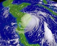 Imaxe por satélite do 'Félix'