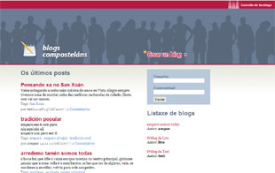 Novo espazo para blogs dos veci&ntilde;os